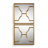 Misa Square Mirrors, S/2 - Kings Fine Art & Decor