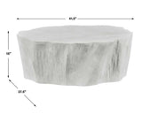 Woods Edge Coffee Table, White