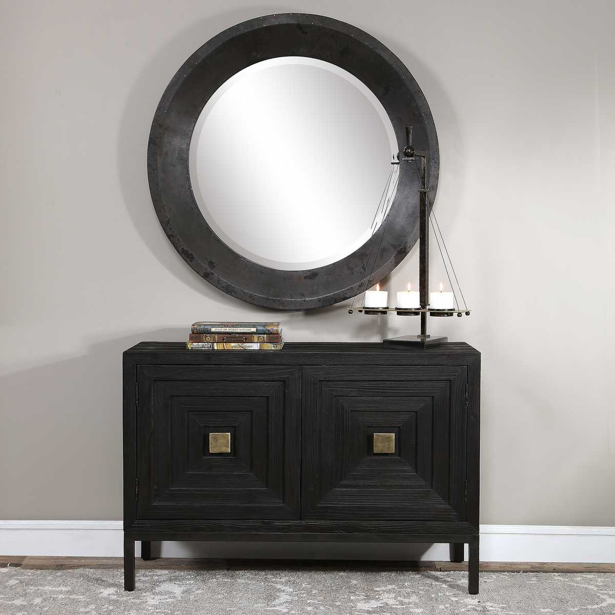 Aiken 2 Door Cabinet, Black