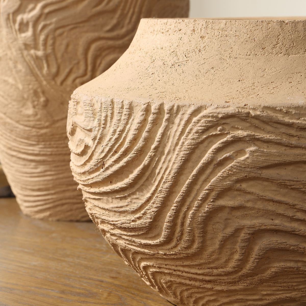 Sandstone Flow Vase, Small