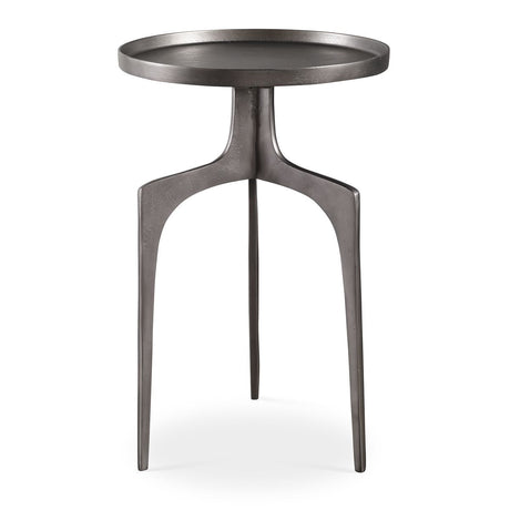 Kenna Accent Table, Nickel