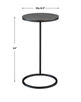 Brunei Accent Table, Nickel