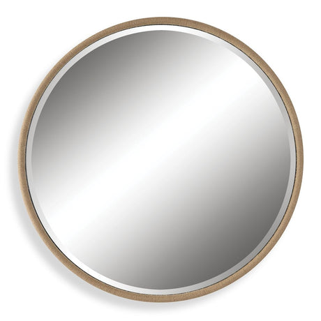 Ranchero Round Mirror, Natural - Kings Fine Art & Decor