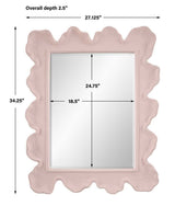 Sea Coral Mirror, Pink