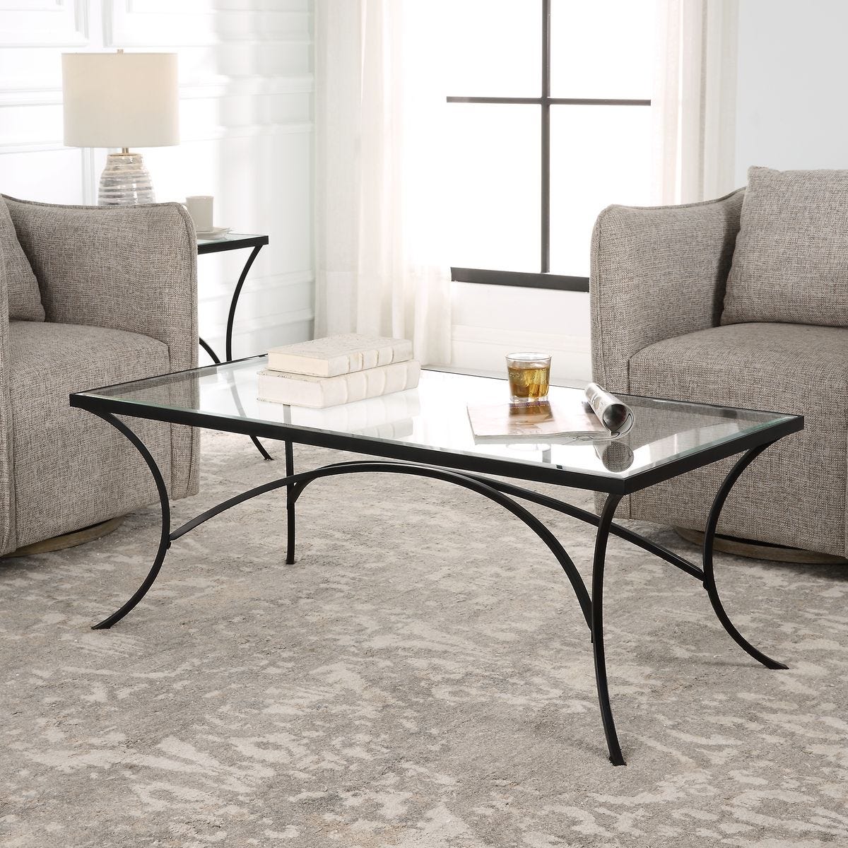 Alayna Coffee Table, Black