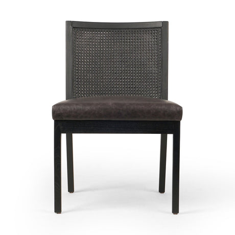 Antonia Cane Armless Dining Chair - Kings Fine Art & Decor