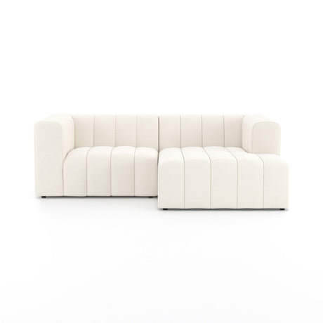 Langham Channeled 2-Piece Sectional - Kings Fine Art & Decor