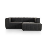 Langham Channeled 2-Piece Sectional - Kings Fine Art & Decor