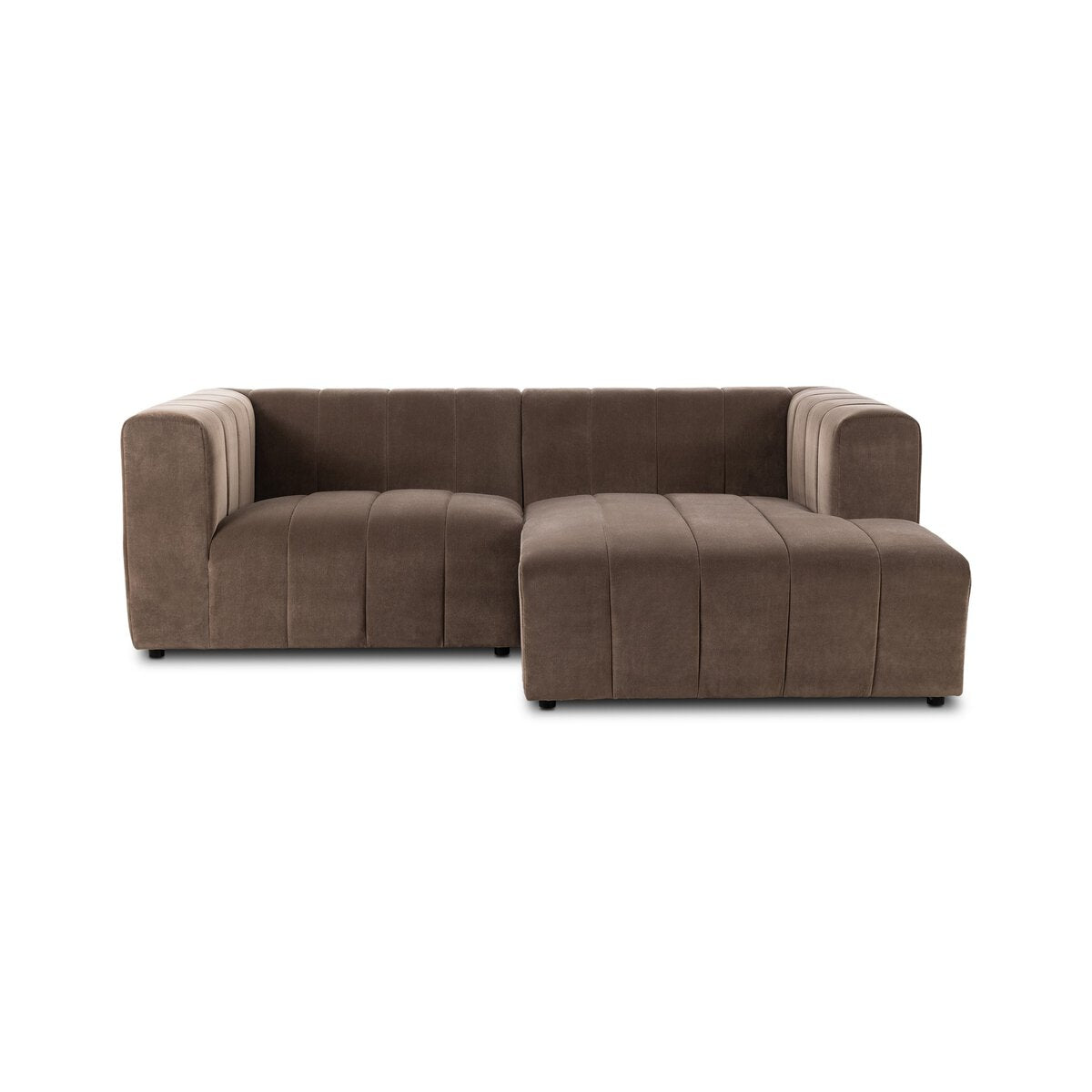 Langham Channeled 2-Piece Sectional - Kings Fine Art & Decor