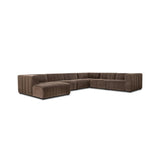 Langham Channeled 6-Piece Sectional - Kings Fine Art & Decor