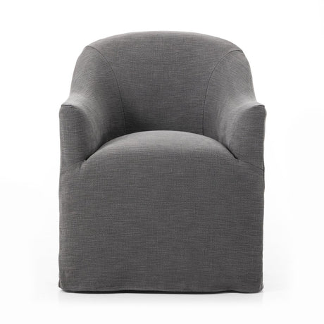 Cove Dining Chair With Casters - Kings Fine Art & Decor