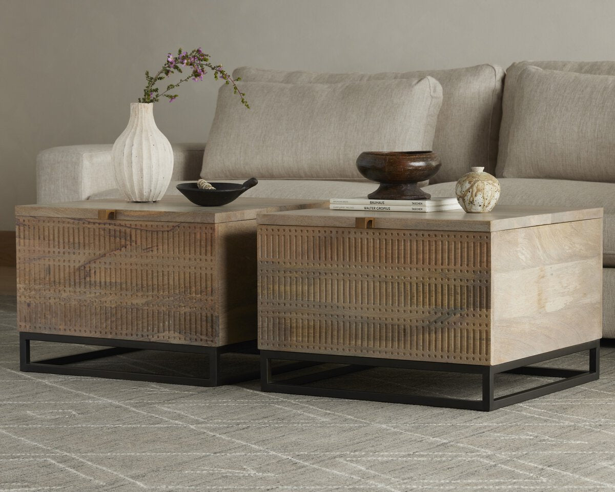 Kelby Storage Bunching Table - Kings Fine Art & Decor