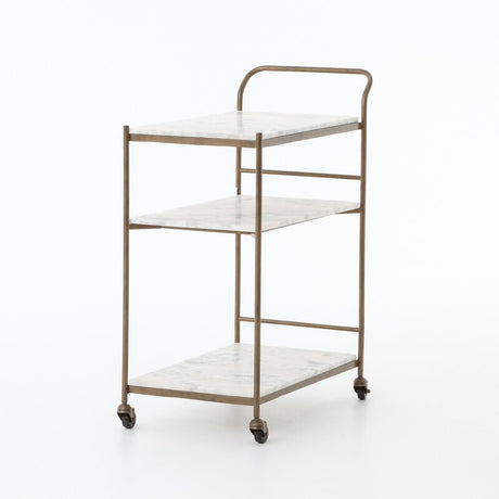 Felix Rectangular Bar Cart - Kings Fine Art & Decor