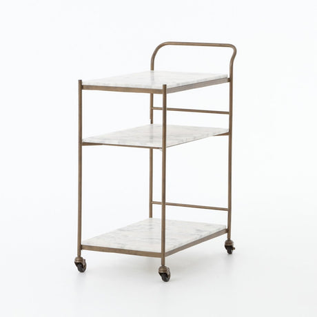 Felix Rectangular Bar Cart - Kings Fine Art & Decor