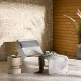 Paige Outdoor Woven Chaise - Kings Fine Art & Decor