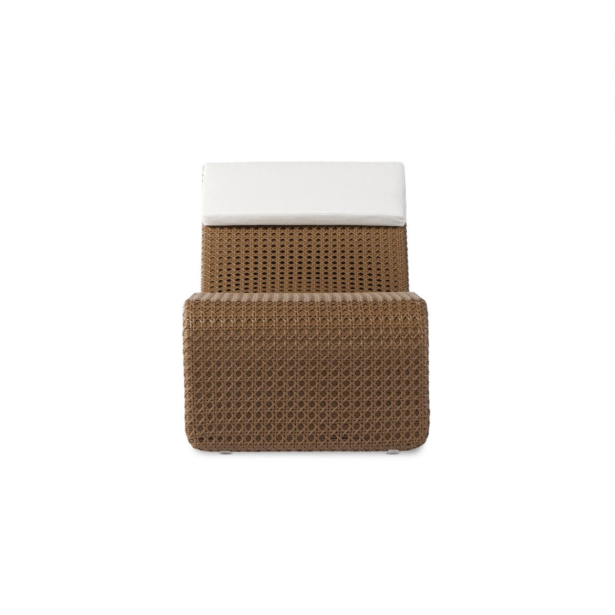 Paige Outdoor Woven Chaise - Kings Fine Art & Decor