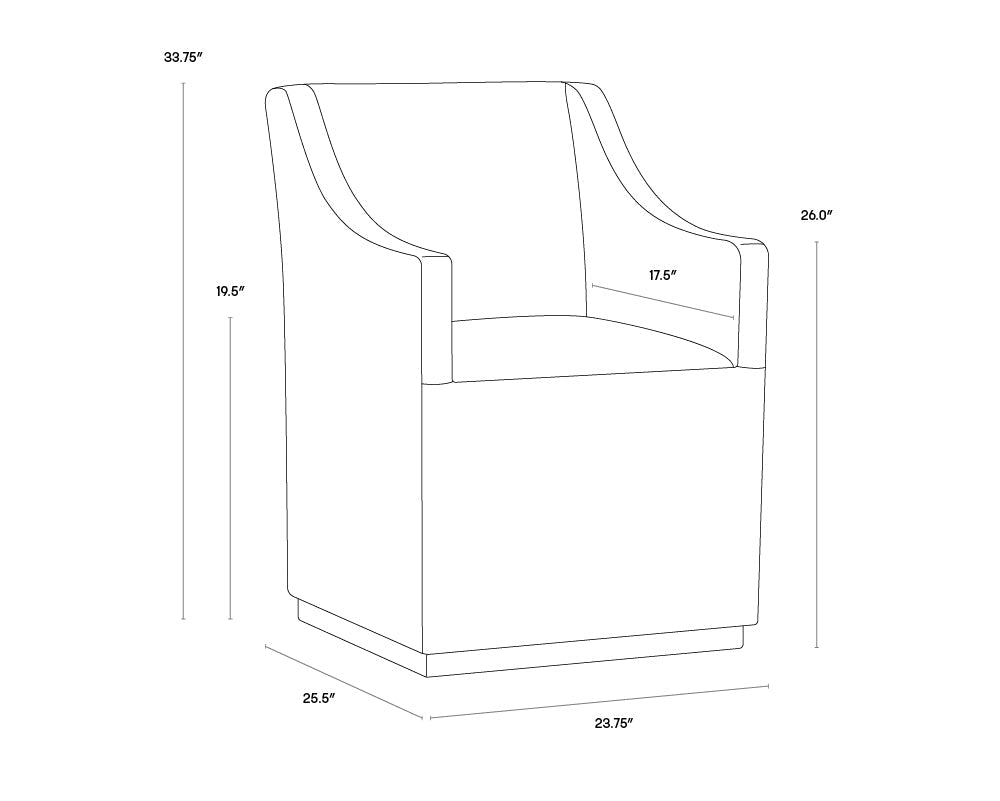 zane-wheeled-dining-armchair-102675 - view 26