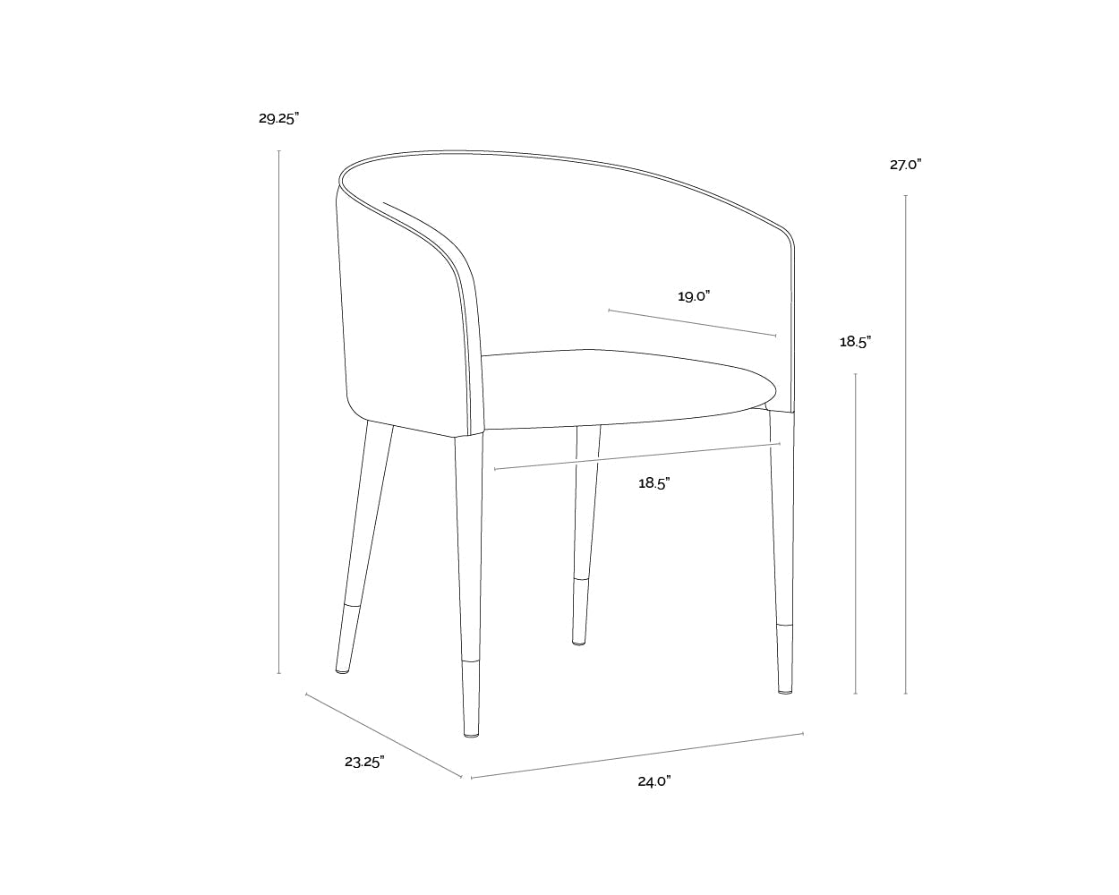 asher-dining-armchair-103148 - view 23