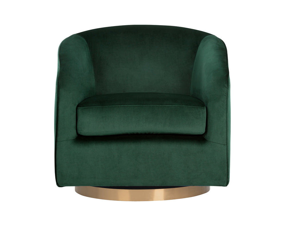hazel-swivel-lounge-chair-gold-103999 - view 3