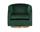 hazel-swivel-lounge-chair-gold-103999 - view 3