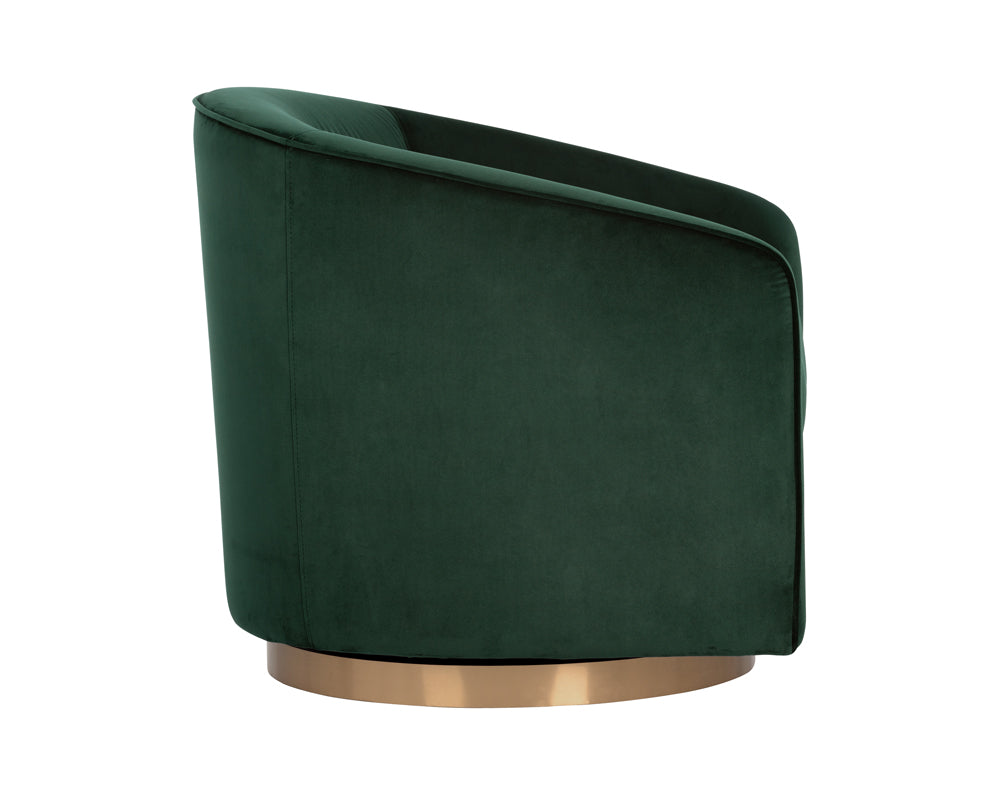 hazel-swivel-lounge-chair-gold-103999 - view 4