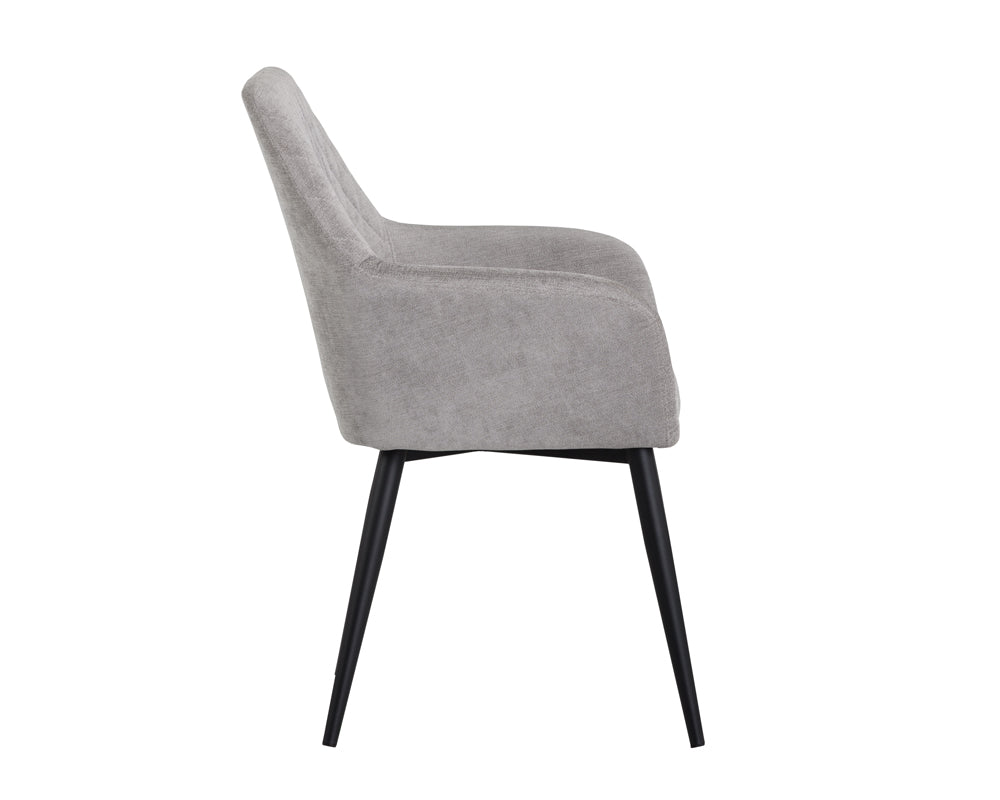 jayna-dining-armchair-black-104041 - view 6