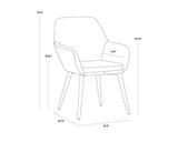 jayna-dining-armchair-black-104041 - view 11