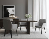 jayna-dining-armchair-black-104041 - view 2