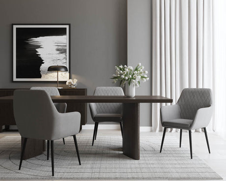 jayna-dining-armchair-black-104041 - view 2