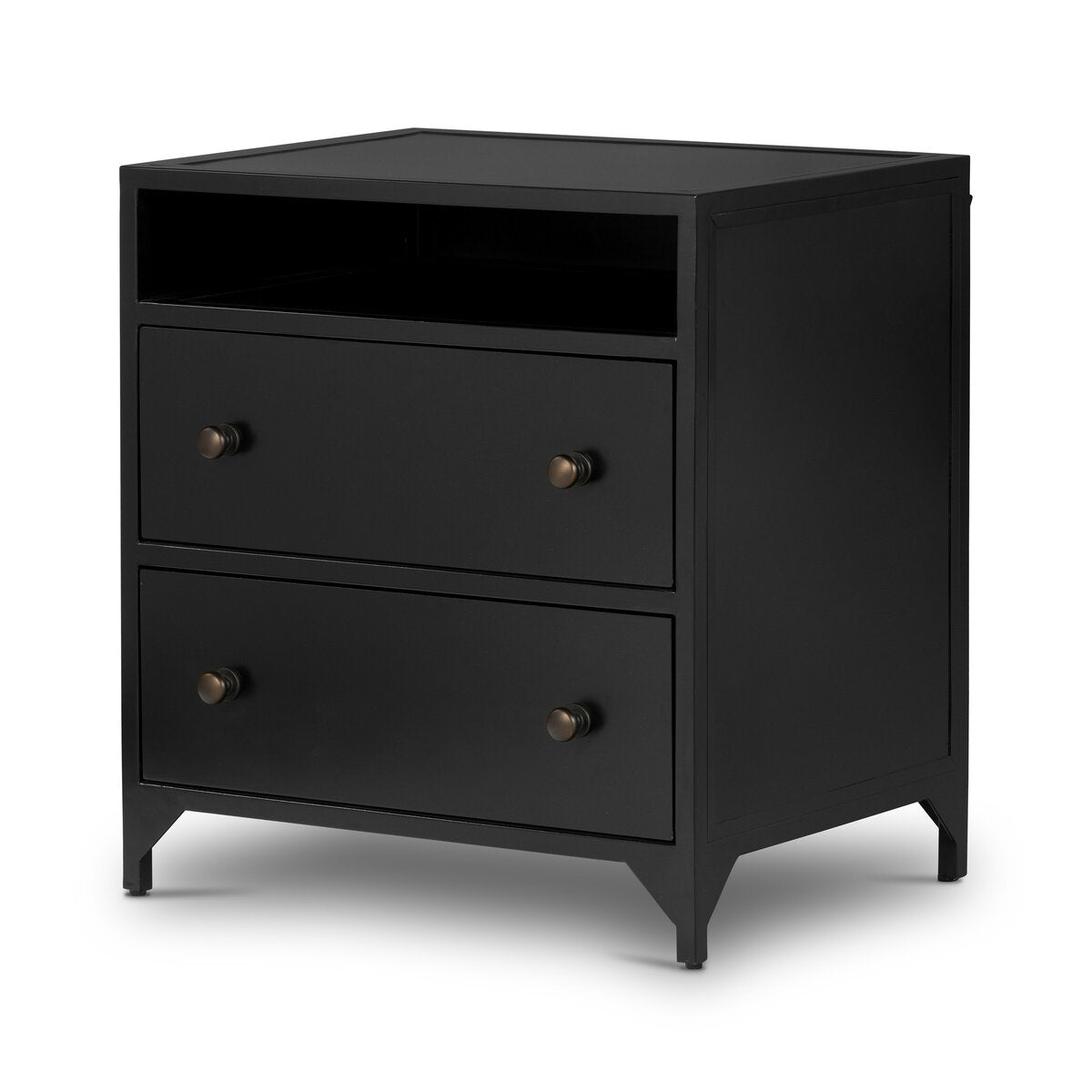 Belmont 2 Drawer Nightstand - Kings Fine Art & Decor