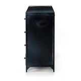 Belmont 8 Drawer Metal Dresser - Kings Fine Art & Decor