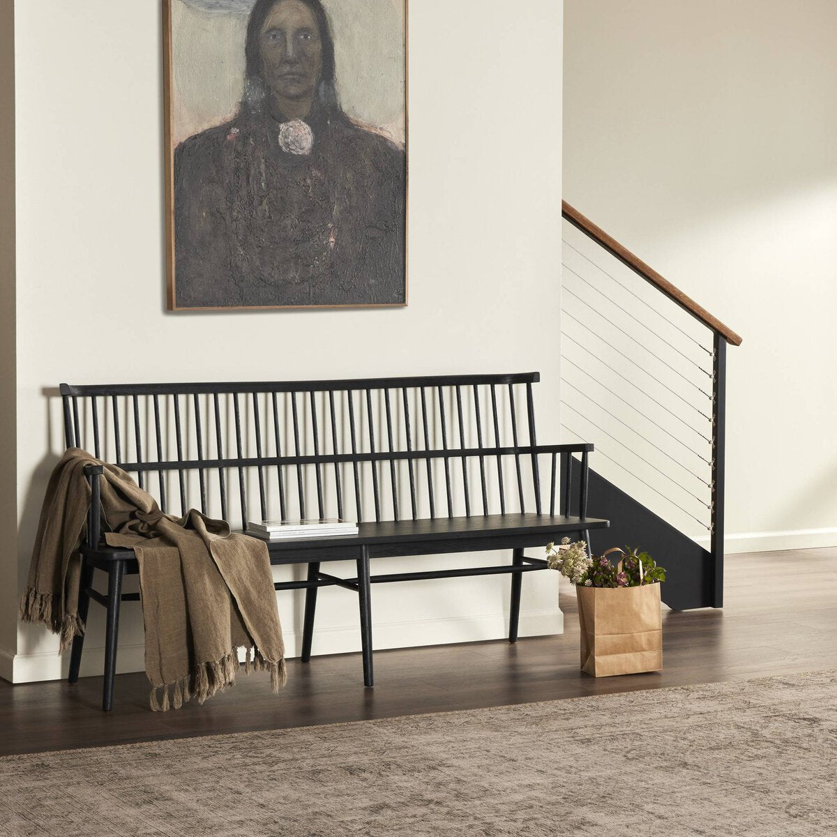 Aspen Large Bench - Kings Fine Art & Decor