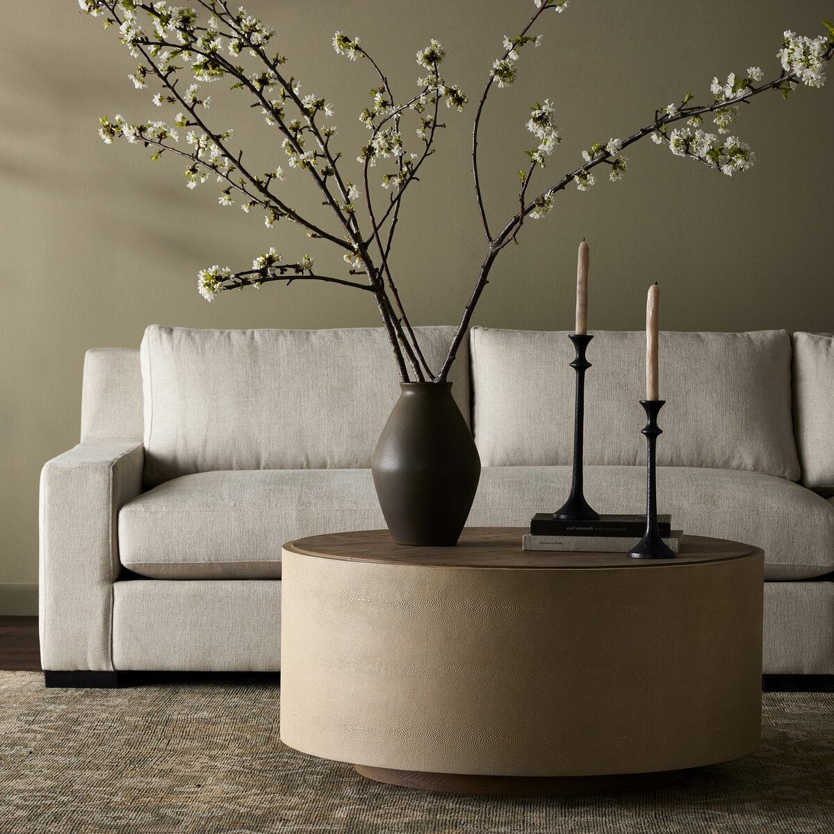 Crosby Round Coffee Table - Kings Fine Art & Decor