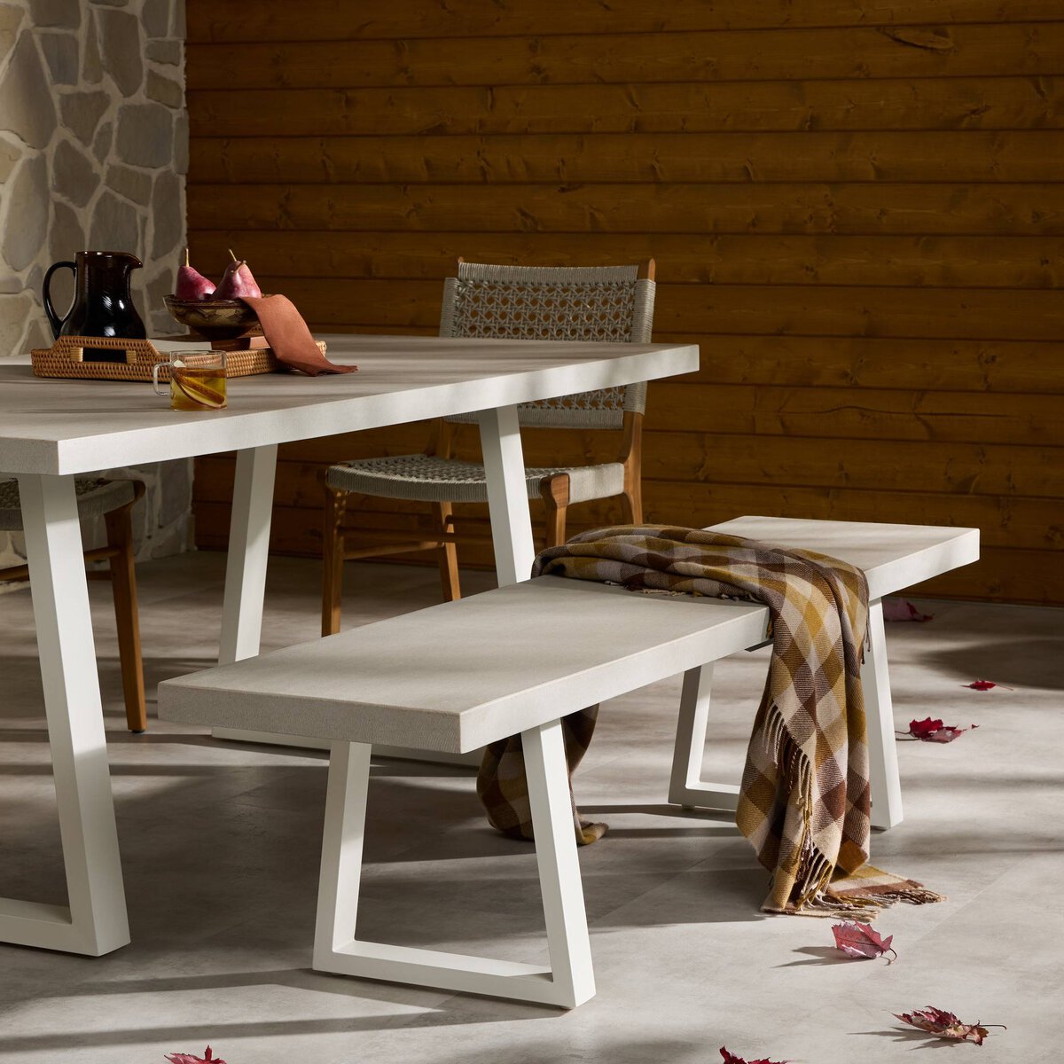 Cyrus Dining Bench - Kings Fine Art & Decor