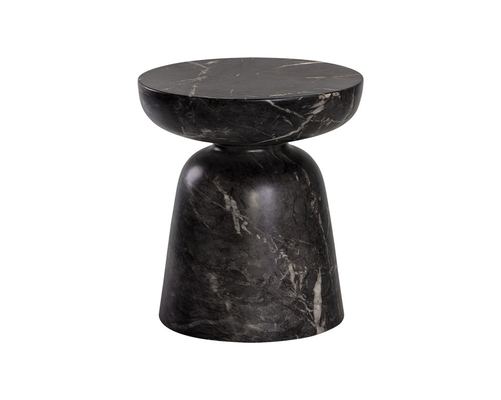lucida-end-table-marble-look-105011 - view 2