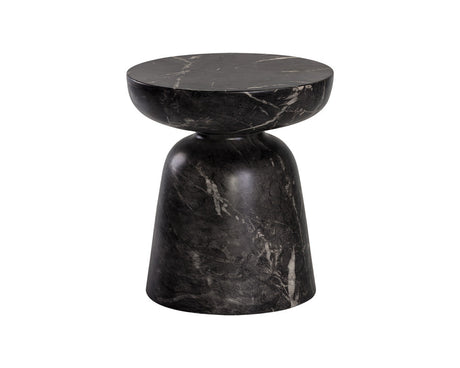 lucida-end-table-marble-look-105011 - view 2