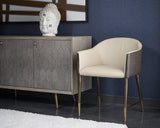 kylin-dining-armchair-105687 - view 2
