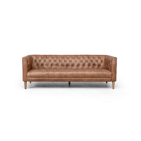 Williams Leather Sofa - Kings Fine Art & Decor