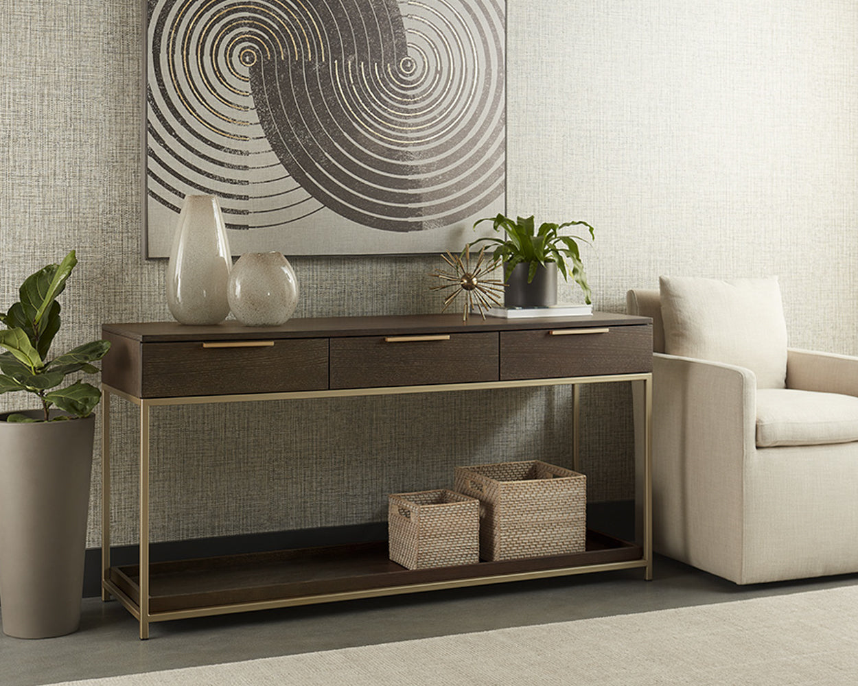 rebel-console-table-with-drawers-105889 - view 3