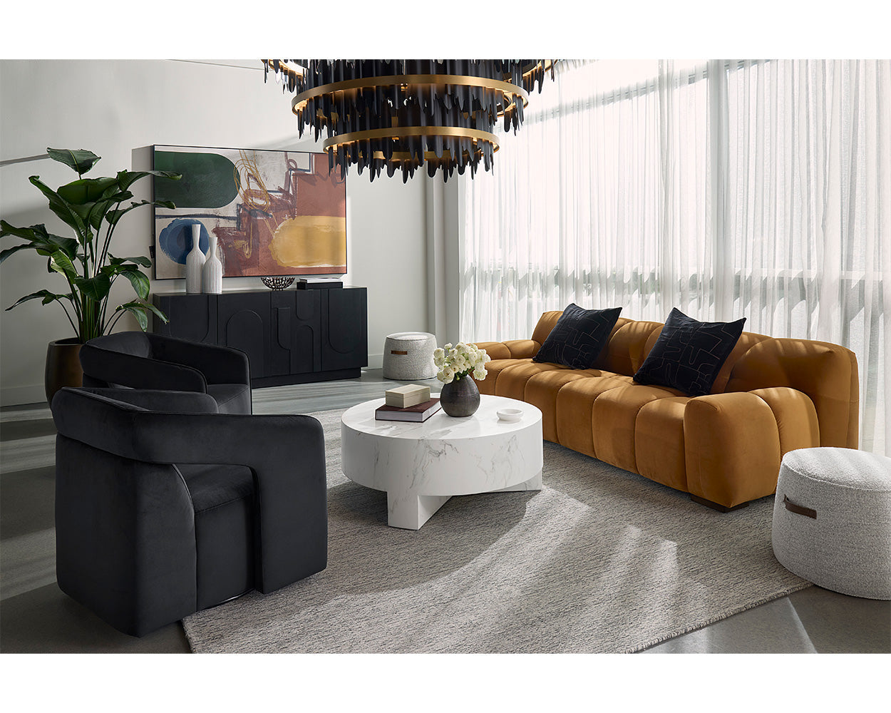kendrick-swivel-lounge-chair-105921 - view 2