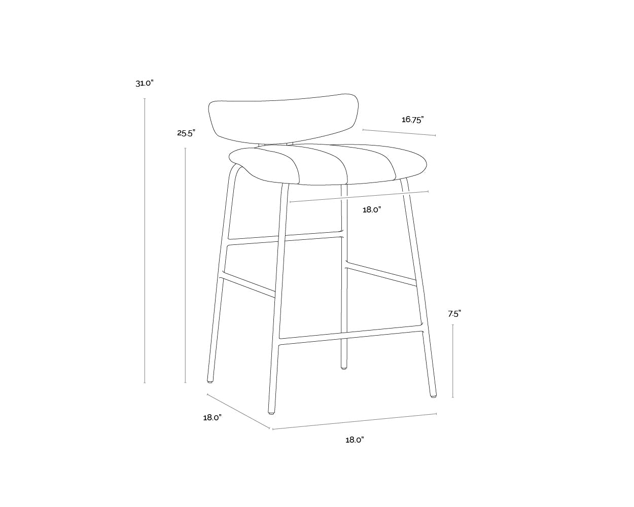 lorelei-counter-stool-106017 - view 16