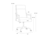 collin-office-chair-brown-110542 - view 31