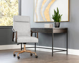 collin-office-chair-brown-110542 - view 2