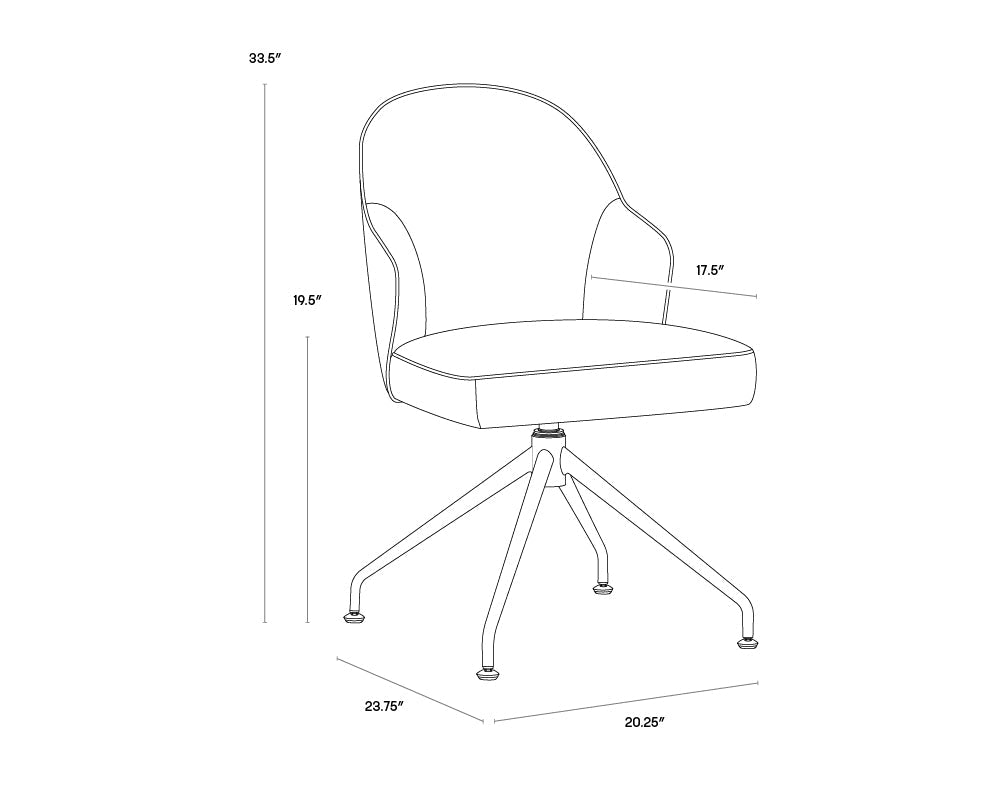bretta-swivel-dining-chair-106102 - view 29