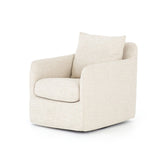 Banks Slipcover Swivel Chair - Kings Fine Art & Decor