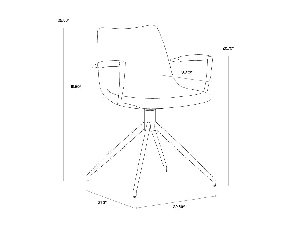 andres-swivel-dining-armchair-106208 - view 20