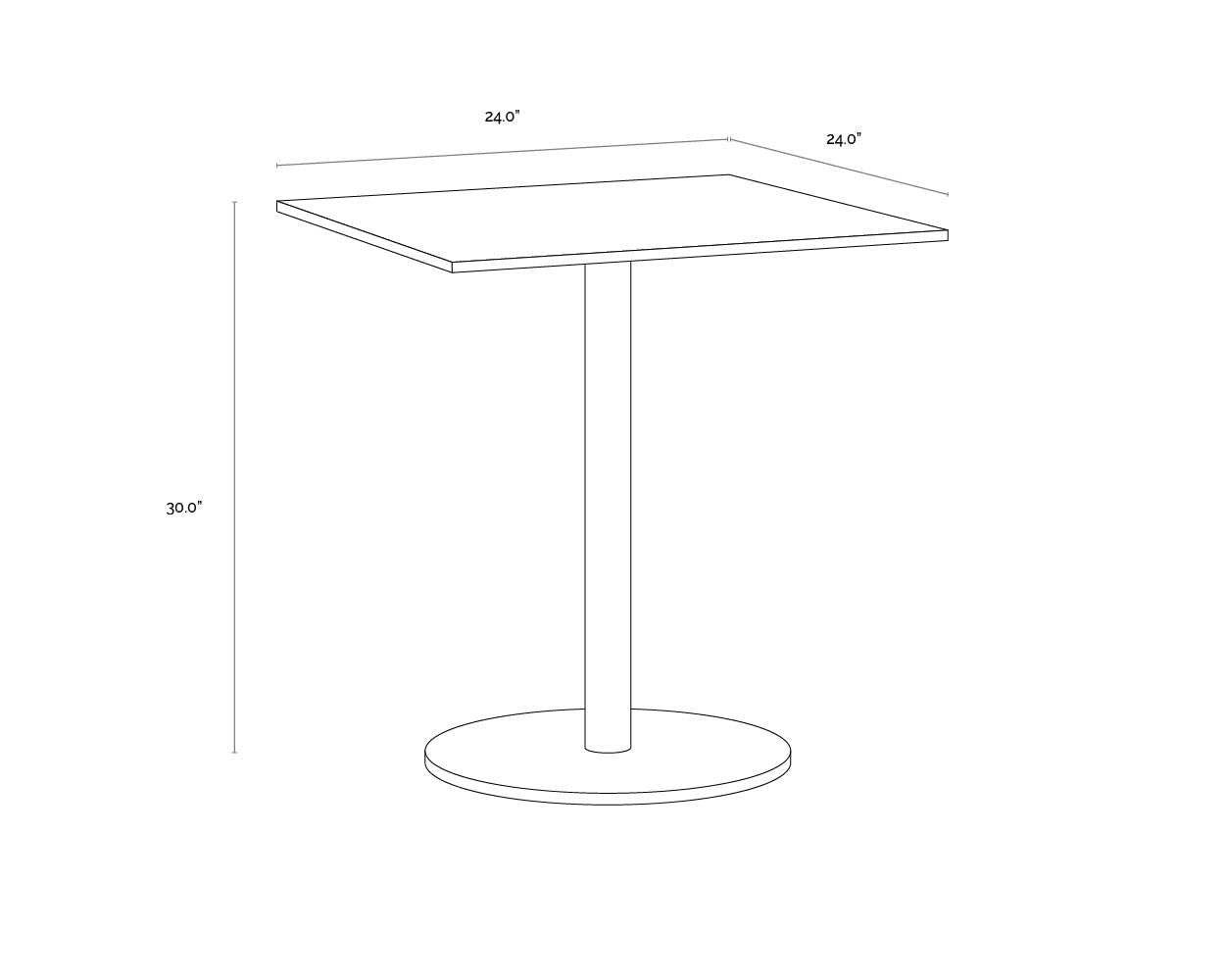 enco-bistro-table-24-square-106292 - view 5