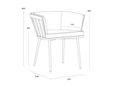 caily-dining-armchair-106415 - view 22