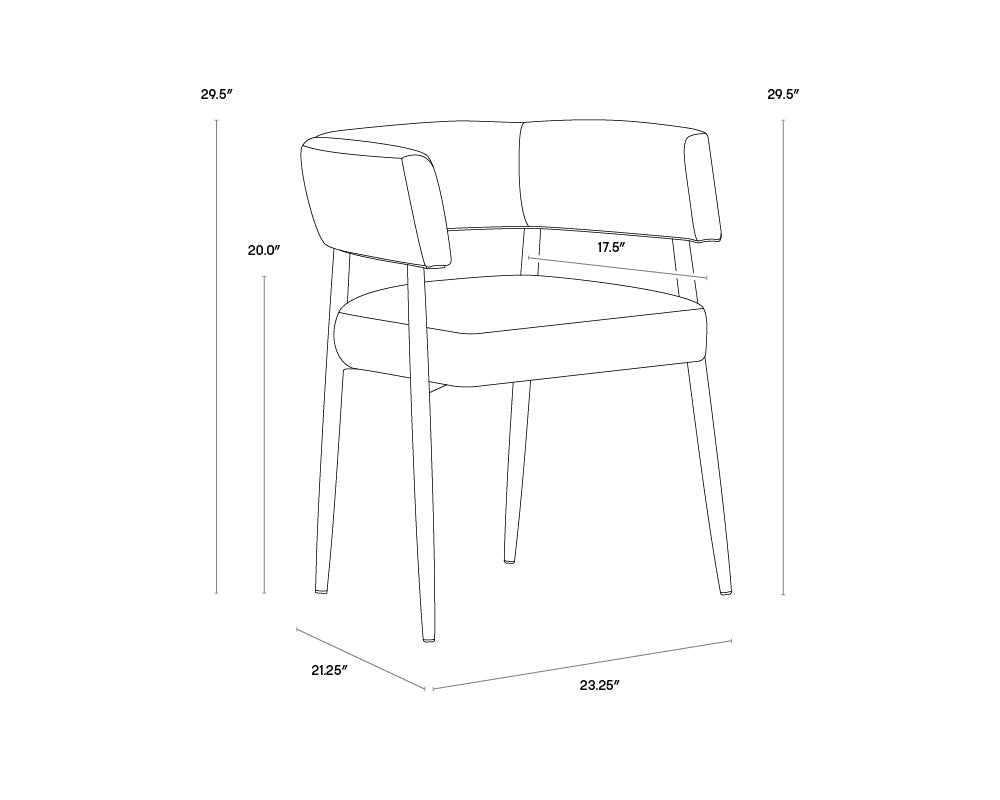 maestro-dining-armchair-106493 - view 20