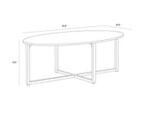 kiara-coffee-table-oval-106523 - view 7